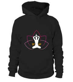 Yoga Tee Shirt with Simple &quot;YOGA LOVE&quot; Pose