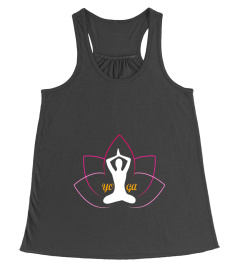 Yoga Tee Shirt with Simple &quot;YOGA LOVE&quot; Pose