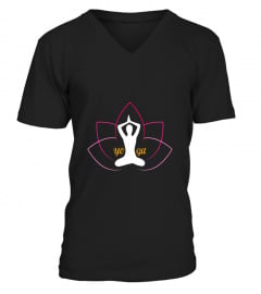 Yoga Tee Shirt with Simple &quot;YOGA LOVE&quot; Pose