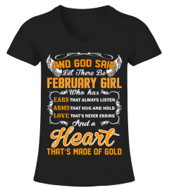 AND GOD SAID LET THERE BE FEBRUARY GIRL