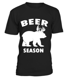 Beer Season Clever Bear Deer Hunting T-shirt