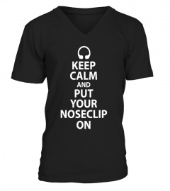 Synchronized Swimming T-Shirt Keep Calm Put Your Noseclip On