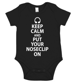 Synchronized Swimming T-Shirt Keep Calm Put Your Noseclip On