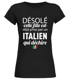 Désolé italien prise