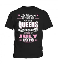 July 1978  birthday of Queens Shirts