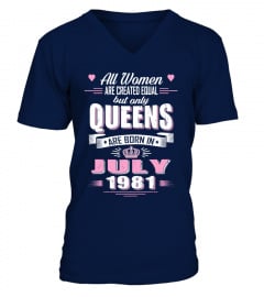 July 1981  birthday of Queens Shirts