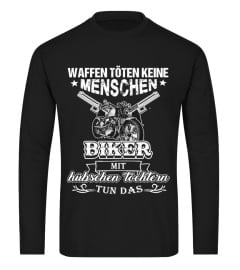 Waffen töten keine Menschen tshirt tee