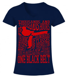 One Black Belt Taekwondo T-Shirt