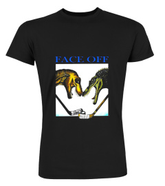 Hockey Dinosaurs at the Face-Off Shirt! T-Rex!