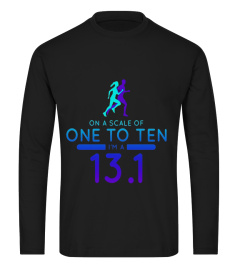 Running Half Marathon Funny T Shirt Runner 13.1