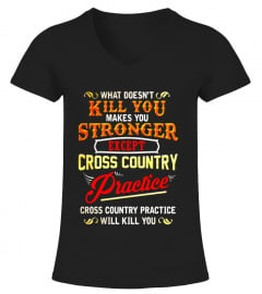 Funny Cross Country Runner T-shirt | Running Coach Gift