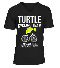 Cycling Shirts Funny Turtle Cycling Team T-shirt