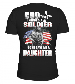 God gave me a Army Daughter Shirt