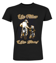 Like Father - Like Son Motocross Shirt Dirt Bike T-Shirt