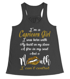 CAPRICORN GIRL BORN WITH HEART ON SLEEVE