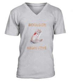 Funny Boulder & Kletter T-Shirt HighFive