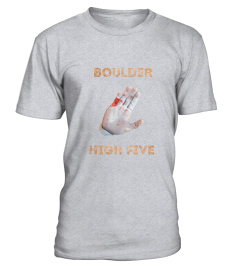 Funny Boulder & Kletter T-Shirt HighFive