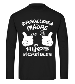 ORGULLOSA MADRE MADRE DE HIJOS INCREIBLES T-SHIRT