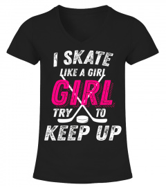 Funny Ice Hockey Gifts Shirts For Girls and Women