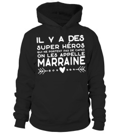 ✪ Marraine super héros t-shirt humour ✪