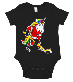 Unicorn T-Shirt Hockey Shirt Gift