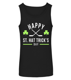 St. Patricks Day Hockey Shirt - Saint Hat Trick's Day