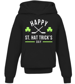 St. Patricks Day Hockey Shirt - Saint Hat Trick's Day