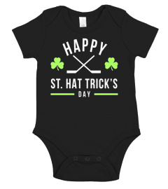 St. Patricks Day Hockey Shirt - Saint Hat Trick's Day