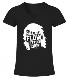 Hockey Hair Funny Flow Lettuce Salad Chop Hockey T-shirt
