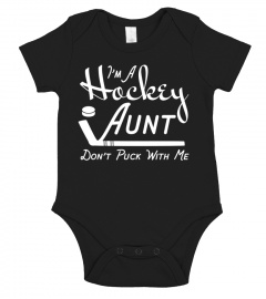 Womens Funny - I'm A Hockey Aunt T-Shirt