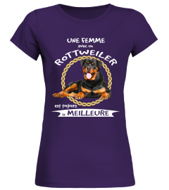 FEMME AVEC UN ROTTWEILER: Meilleure