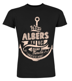 ALBERS - It's an ALBERS Thing