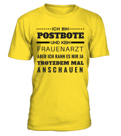 Postbote gelbes Shirt