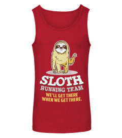 Sloth Running Team T shirt 