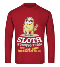 Sloth Running Team T shirt 