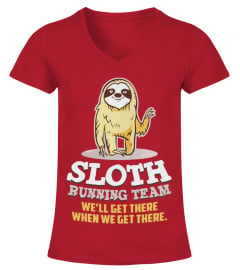 Sloth Running Team T shirt 