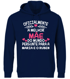 OFICIALMENTE A MELHOR MÃE TSHIRT PERSONALIZADO