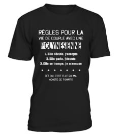 T-shirt - Vivre avec Polynésienne