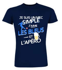 Les Bleus - un mec simple