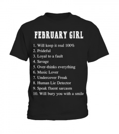 February Girl T-Shirts