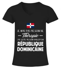 T-shirt République Dominicaine Thérapie