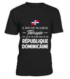 T-shirt République Dominicaine Thérapie