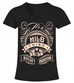 It's a MILO Thing - Name