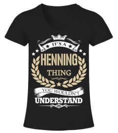 HENNING - It's a HENNING Thing