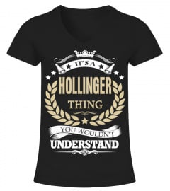 HOLLINGER - It's a HOLLINGER Thing