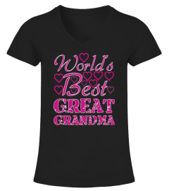 Mother's Day World's Best Great Grandma