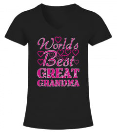 Mother's Day World's Best Great Grandma