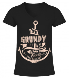 GRUNDY Name - It's a GRUNDY Thing