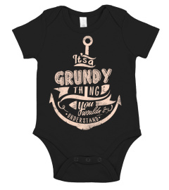 GRUNDY Name - It's a GRUNDY Thing