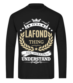 LAFOND - It's a LAFOND Thing